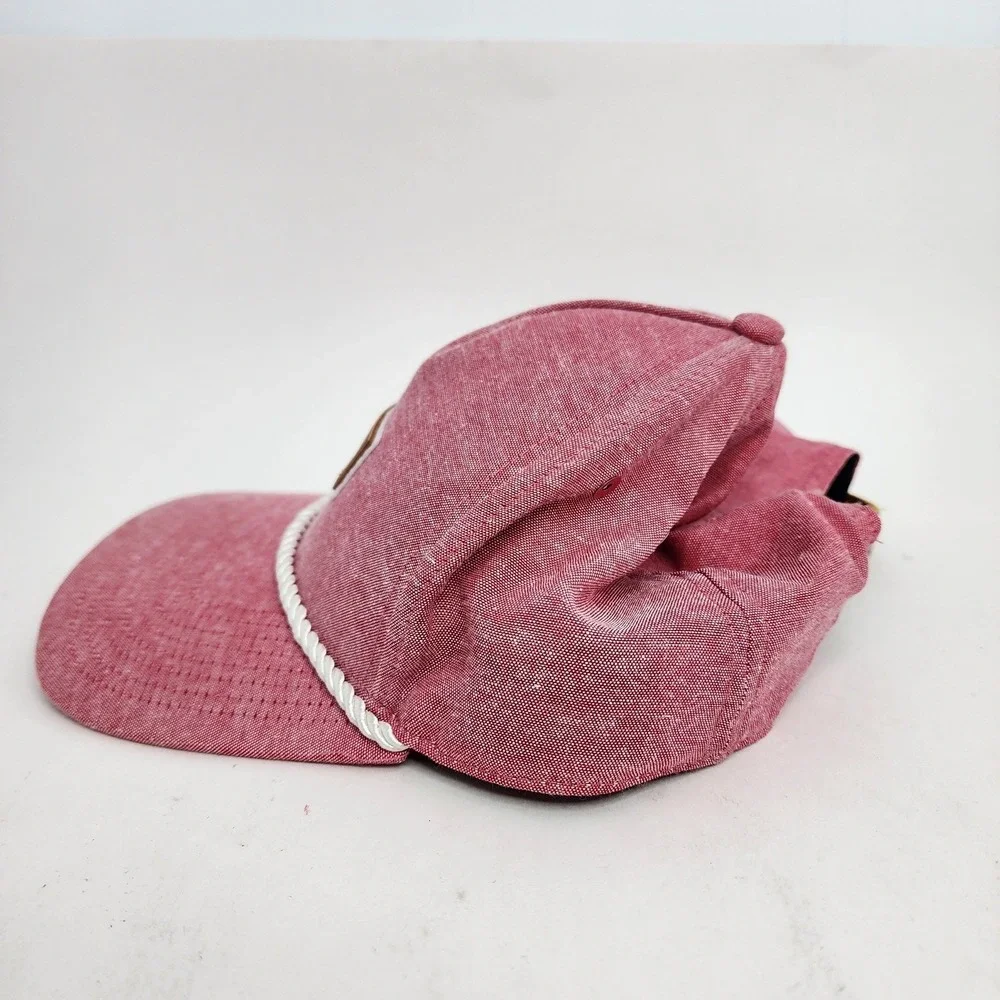 Titleist Golf‎ Hat Charlston Rope Oxford Special Edition Headwear Red